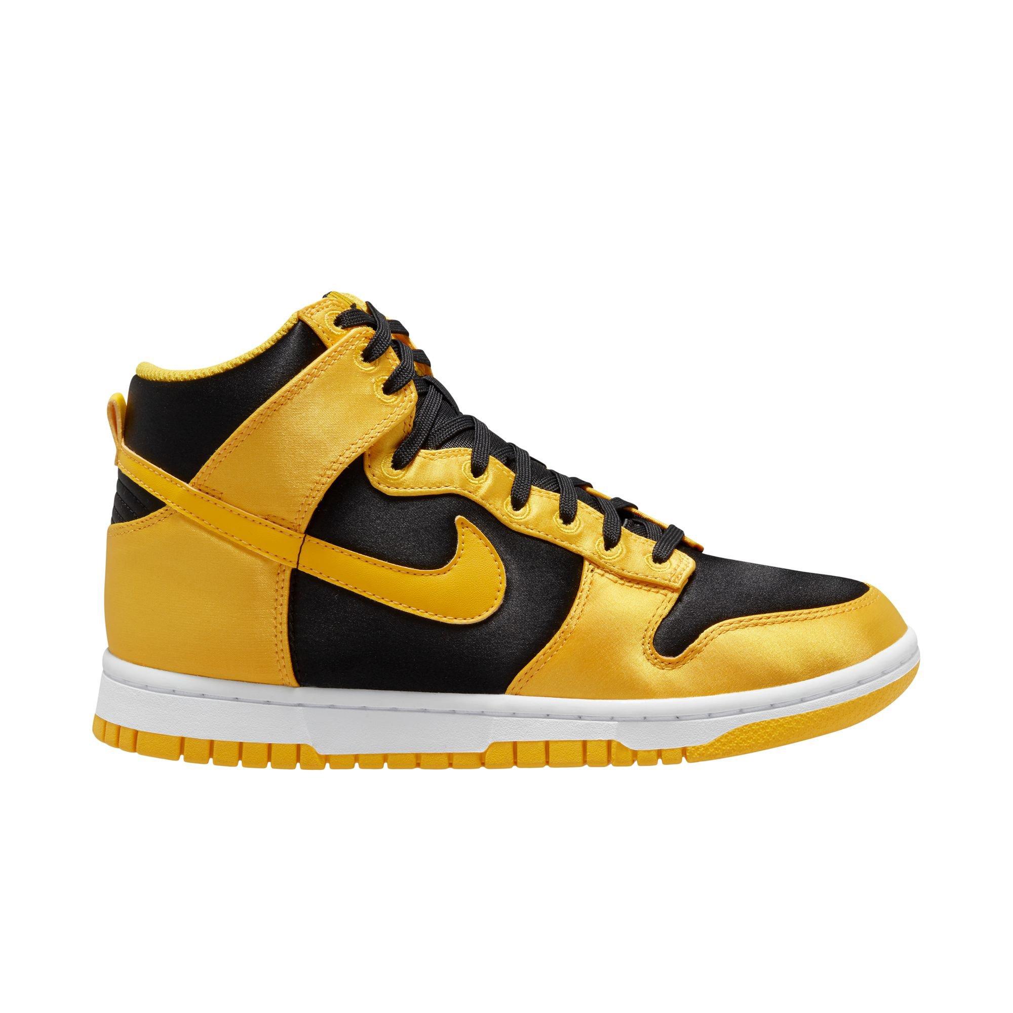 Nike Dunk High Black/Varsity Maize/White Women's Shoe - Hibbett | City  Gear